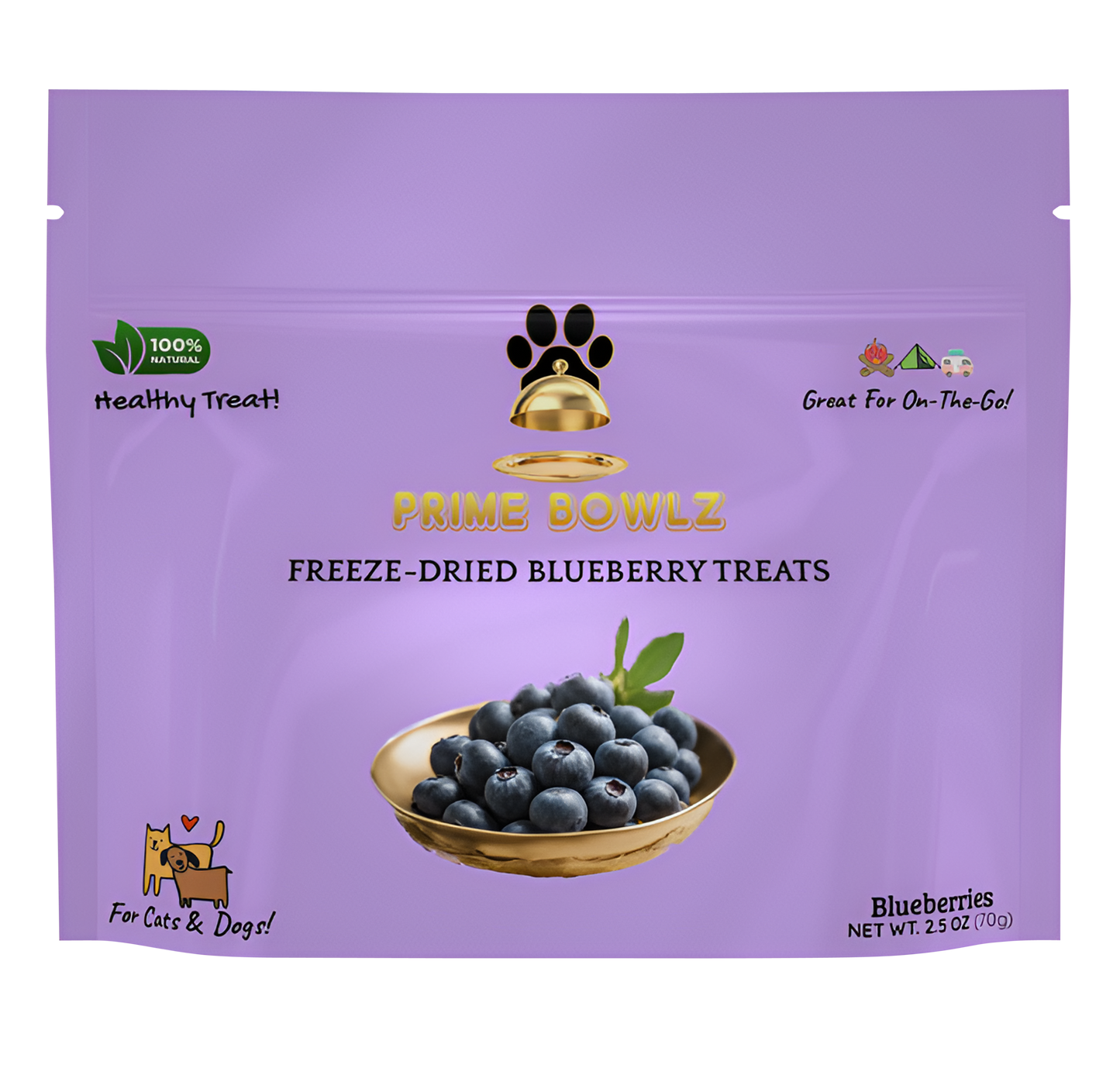 FREEZE-DRIED BLUEBERRY TREATS