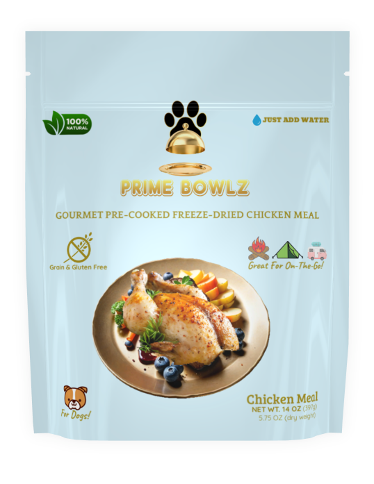 GOURMET PRE-COOKED FREEZE-DRIED CHICKEN MEAL (Finely Ground)